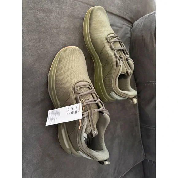 Adidas Racer TR23 Mens Sneakers Olive Green Gum Sole IH2330 Running Shoes